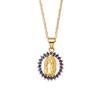 Virgencita Oval Necklace