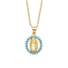 Virgencita Oval Necklace