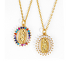 Virgencita Oval Necklace