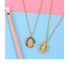 Virgencita Oval Necklace