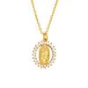 Virgencita Oval Necklace