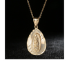 Luxury Gold Plated Virgencita Necklace