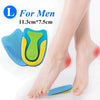 Silicone Non-Slip Gel Soft Sport Shoe Insoles Massaging Insole Orthopedic Foot Care For Feet Shoes Sole Shock Absorption Pads