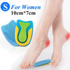 Silicone Non-Slip Gel Soft Sport Shoe Insoles Massaging Insole Orthopedic Foot Care For Feet Shoes Sole Shock Absorption Pads