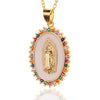 Multicolor Virgencita Believer Necklace